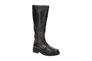 Gabor Damenstiefel 71.788.27 Langschaft Stiefel Schwarz Echtleder