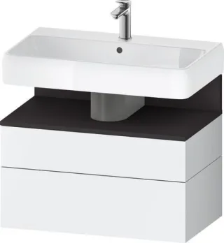 Duravit Qatego Waschtischunterbau wandhängend Weiß Matt 790x470x590 mm - QA4394080180000 QA4394080180000