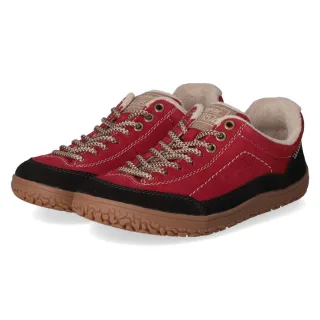Rieker Low Sneaker - Gr. 36 - Rot - Rauleder