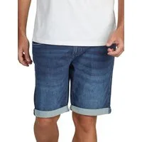 TIMEZONE Jeansshorts Herren Shorts StevieTZ Slim Fit Bermudashorts mit Stretch