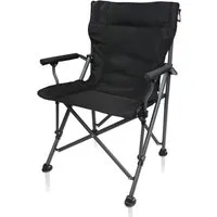 yourGEAR Faltstuhl your GEAR Campingstuhl Pesaro - gepolsterter Faltstuhl 3D Mesh 160kg