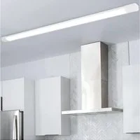 Nettlife LED Deckenleuchte LED Werkstattlampe LED fest integriert Neutralweiß Kellerlampe, LED fest integriert, Neutralweiß, für Küche Wohnzimer Büro Warenhaus Flur Garage Esszimmer