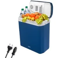 TZS FIRST AUSTRIA Elektrische Kühlbox 24L, Kühlbox, 12V /230V Anschluss, 12-V-Stecker fürs Auto, für Camping, Festivals, Reisen, mit Kühl- und Warmhaltefunktion