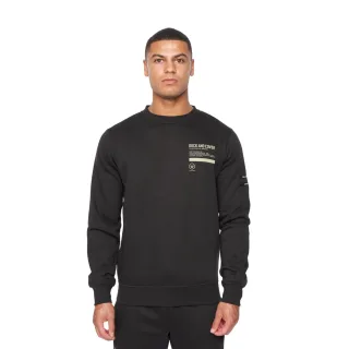 Duck and Cover - "Jennerkins" Pullover Rundhalsausschnitt für Herren (Schwarz)