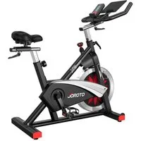 JOROTO Speedbike Ergometer Heimtrainer X2 & X2PRO mit multifunktionalem Display (Indoor Cycling Bike), Heimtrainer Fahrrad mit Kraftvoller Magnetbremse & Riemenantrieb