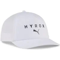 PUMA Trucker Cap X HYROX TRUCKER CAP sportlicher Stil, mit gebogenem Schirm, mit Snapback-Verschluss