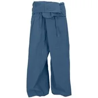 Guru-Shop Relaxhose Extra lange Fischerhose aus Baumwolle,.. alternative Bekleidung, Ethno Style