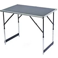Goods+Gadgets Klapptisch Faltbarer Campingtisch – Multifunktionstisch für Outdoor & Garten (Markttisch Tapeziertisch), Klappbarer Multifunktionstisch
