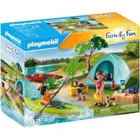 Playmobil® Zelten (71425), Family & Fun Konstruktions-Spielset, (54 St)
