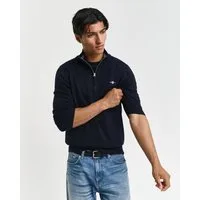 Gant Troyer CLASSIC COTTON HALF ZIP mit gerippten Details