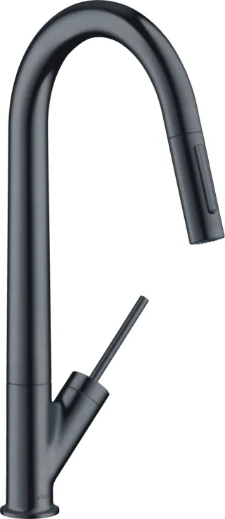 Hansgrohe Spültischmischer Axor Starck Brushed Black Chrome 10821340