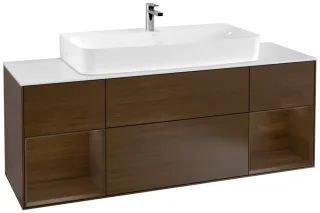 Villeroy & Boch Waschtischunterschrank Finion F21 1600x603x501mm WT mittig, F211GNGN F211GNGN