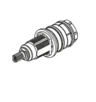 Herzbach Ersatzteile logic plus thermostatkartusche, 80.568500.1.09 80.568500.1.09