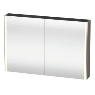 Duravit XSquare Spiegelschrank Flanell Grau 1200x155x800 mm - XS7114090902000 XS7114090902000