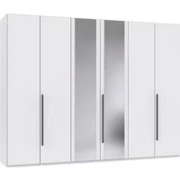 Wimex Drehtürenschrank London in den Breiten 180cm, 225cm und 270cm erhältlich, inkl. Spiegel Kleiderschrank wahlweise mit Basic- o. Premium-Ausstattung erhältlich
