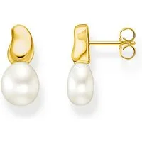 THOMAS SABO Paar Ohrstecker Natural Beauty Ohrstecker kleine, Bold Elegance, mit Süßwasserzuchtperle