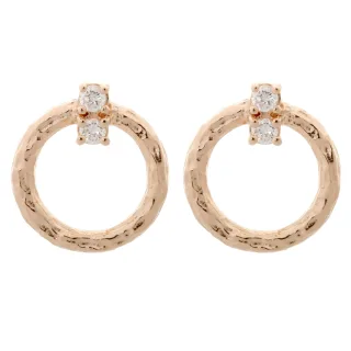 Orphelia 'Novalie' Damen Ohrhänger aus 925 Sterling Silber - Rosé ZO-7129/RG