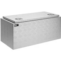 MSW Werkzeugkoffer 119L Alubox Alukiste Truckbox Werkzeugbox Transportkiste Deichselbox