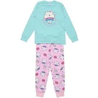 Gabby's Dollhouse Pyjama Kinder Nachtwäsche Schlafanzug Baumwolle Mehrfarbig (Packung, 2 Stück)