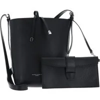 GIANNI CHIARINI Umhängetasche Hobo Bag (Set, 2-tlg), aus echtem Leder