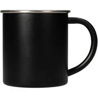 elasto Becher ADVENTURA Outdoor Trinkbecher aus Edelstahl 340ml BPA-frei, Kaffeebecher, Teetasse, camping Zubehör, Becher mit Henkel, robust