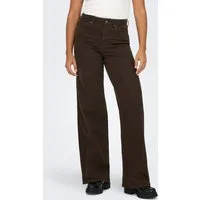 ONLY High-waist-Jeans ONLMADISON BLUSH HW WIDE COLOR DNM NOOS Baumwollmischung, wide fit
