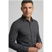 OLYMP Langarmhemd Luxor 24/Seven modern fit Jerseyshirt mit geruchshemmenden Materialeigenschaften