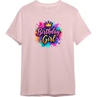PAULGOS T-Shirt Kinder T-Shirt, Birthday Girl