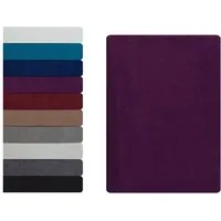 Hometex Premium Textiles Spannbettlaken aus Frottier Stoff bis 23 cm Steghöhe, Frottee, Gummizug: Rundumgummizug, Kuschelig warm und extra weich, ideal für die kalte Jahreszeit