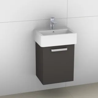 Artiqua 411 Waschtischunterschrank für Vero 070445, Stahlgrau, 411-WUT-D22-L-7142-88 411-WUT-D22-L-7142-88