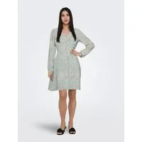 ONLY Druckkleid ONLEVIDA L/S SHORT DRESS WVN NOOS