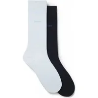 BOSS Businesssocken 2P RS Uni CC (Packung, 2-Paar, 2er) mit Markenlogo