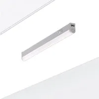 Oktaplex lighting LED Unterbauleuchte Riga Unterschranklampe 28cm 370lm 4W, LED, warmweiß, 4000K Unterbauleuchte Küche erweiterbar Lichtleiste 230V