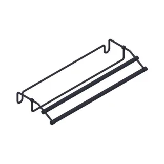 Giese Handtuchtrockner 30507-14 für Heizkörper, B:580 mm, schwarz matt