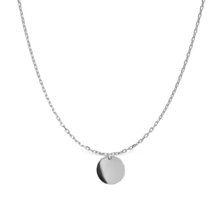 Luxenter mi sol 925 Sterlingsilber Kette mit rhodinierter Oberfläche