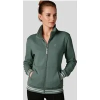 Kjelvik Sweatjacke Cecile Sweat Fleecejacke wärmend, atmungsaktiv, weich und schnell trocknend