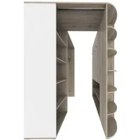freiraum Eckkleiderschrank Canton 124 x 199 x 148 cm (B/H/T)