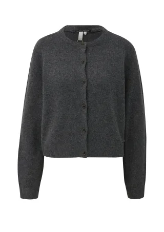 qs - Strickjacke grau - Gr. - XS