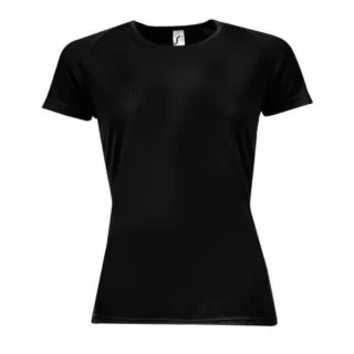 SOLS - T-shirt de sport - Femme (Noir)