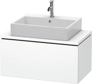 Duravit L-Cube Konsolenwaschtischunterbau wandhängend Weiß Matt 820x477x400 mm - LC580201818 LC580201818