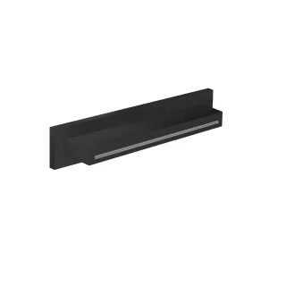 Herzbach Schwallauslauf XL DEEP BLACK AP Schwarz matt, 23.697000.1.12 23.697000.1.12