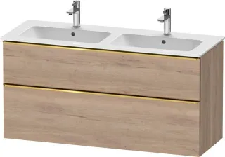 Duravit D-Neo Waschtischunterschrank wandhängend 1280x462x625 Az 1 Ei DE4365034550000