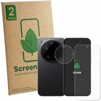 ScreenLeaf Displayschutzfolie Schutzfolie für Xiaomi 17 Ultra (Display+Kamera), 2 Stück, nachhaltiger Displayschutz Schutz Folie Klar Transparent