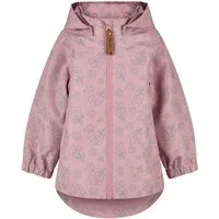 Sterntaler® Regenjacke Regenjacke gefüttert Blume (1-St) Gefütterte, wasserabweisende Regenjacke mit Reflexdruck