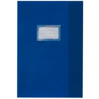 Herlitz Schulheft Herlitz Heftumschlag / Hefthülle DIN A4 / Baststruktur / Farbe: dunkel