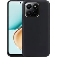 Wigento Handyhülle Für Honor 400 Smart 4G Silikon TPU Schutz Handy Hülle Flexibel Schwarz, Stilvolle TPU Hülle, präzise Aussparungen, schützend
