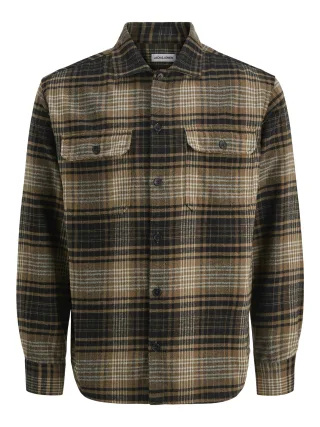 JACK&JONES - JJCARTER CHECK OVERSHIRT LS - Gr. - M