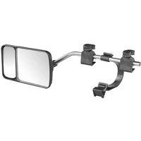 APT PKW-Anhänger Wohnwagen Spiegel mit Flachglas & Toter-Winkel-Spiegel – 440 x 110 mm, k.A.