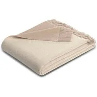 Plaid Britta, Biederlack, aus 100% Wolle