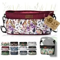 BambiniWelt by Rafael K. Wickeltasche Wickeltasche ORGANIZER Kinderwagen Buggy Babytasche mit Getränkehalter
